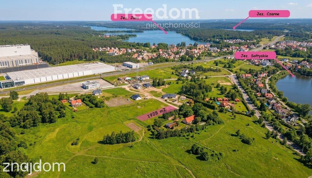 Atrakcyjna działka 1928m² w Mrągowie - zdjęcie 2