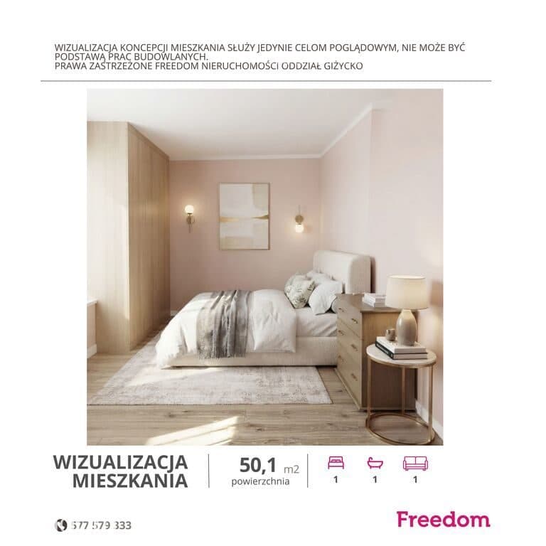2 pokojowe mieszkanie | Węgorzewo, ul. Bema - zdjęcie 8