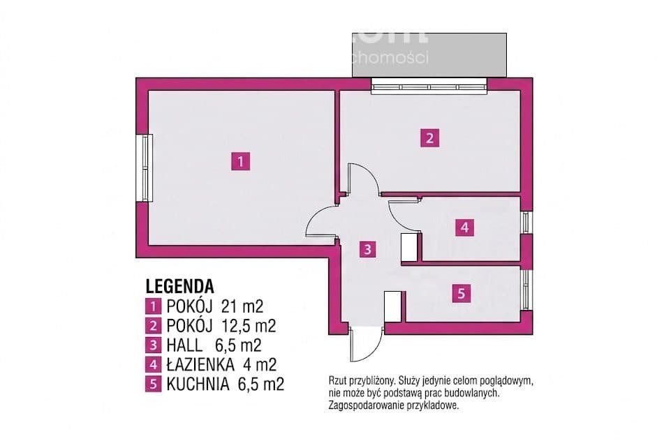 Słoneczne 2 pokoje - balkon - Komfortowa 5 - zdjęcie 7