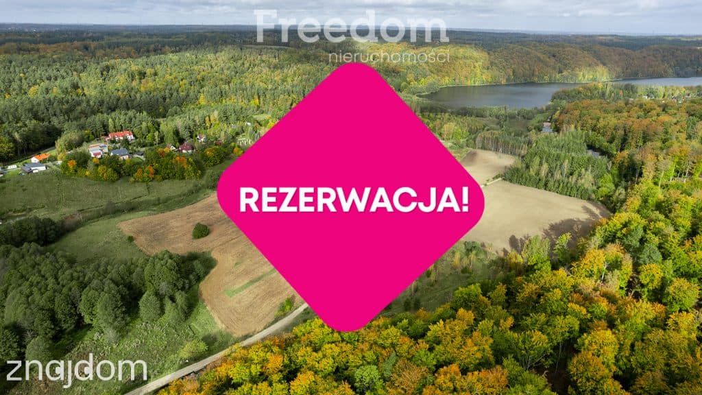Działka przy lesie – sasiedztwo dwóch jezior !