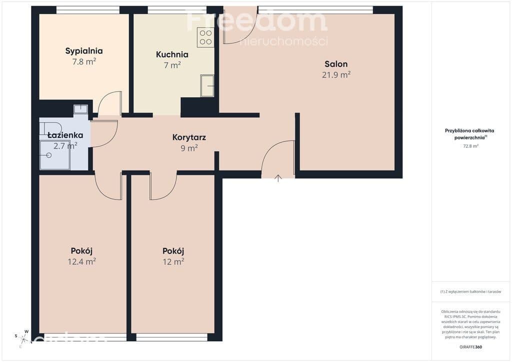 4 pokoje, balkon i 73 m² | Tułowice - zdjęcie 17