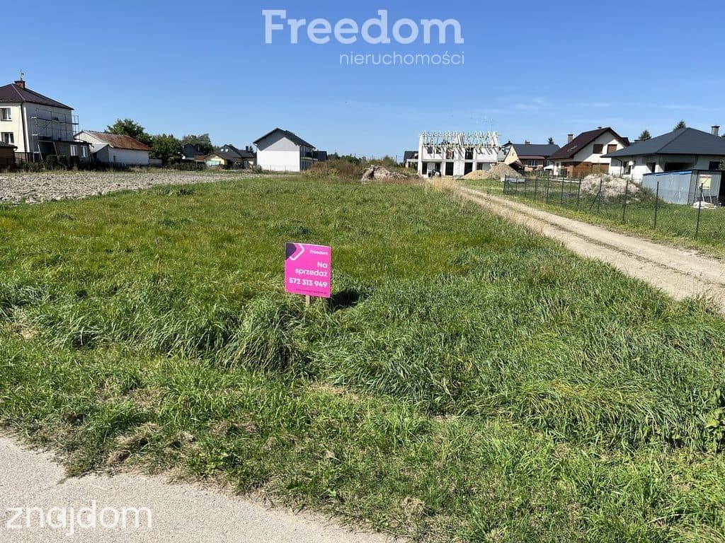 Działka 650 m² z pozwoleniem na budowę – Zator - zdjęcie 2