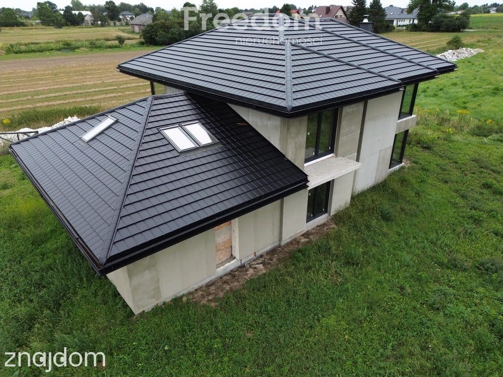 Dom 220m² Szopinek pod Zamościem – nowoczesny - zdjęcie 14