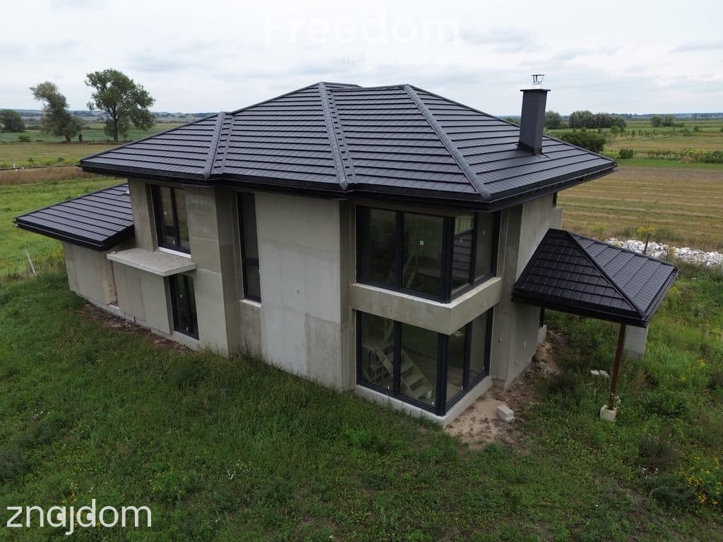 Dom 220m² Szopinek pod Zamościem – nowoczesny - zdjęcie 15