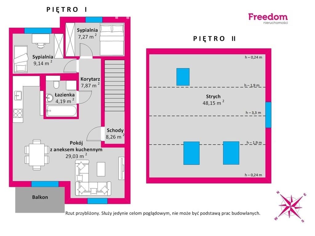 4 pokoje | balkon | 1 piętro | ogrodzone osiedle - zdjęcie 12
