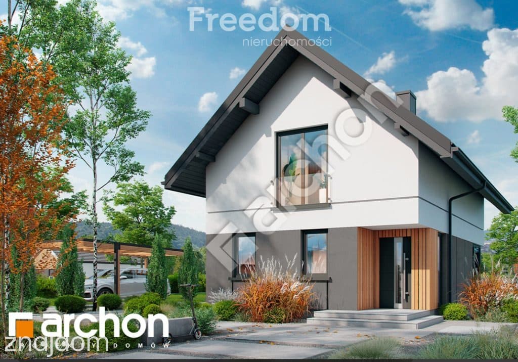 Działka 650 m² z pozwoleniem na budowę – Zator - zdjęcie 5