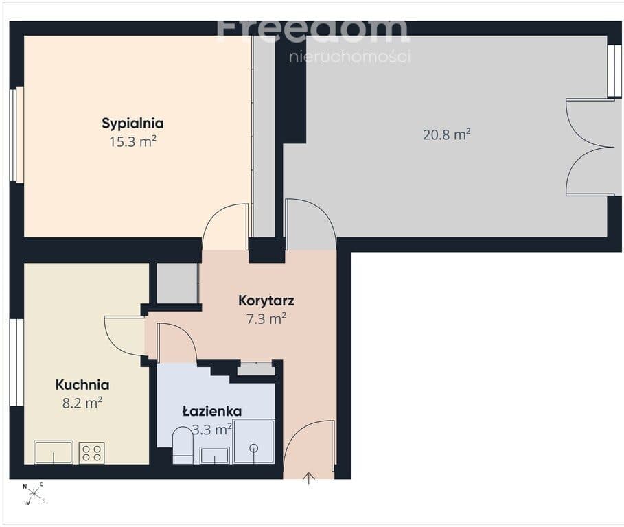 57,1 m² na Starym Mokotowie - zdjęcie 12