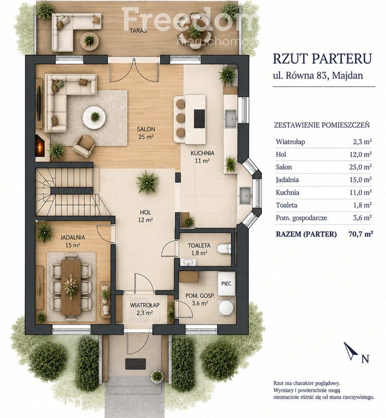 Dom 120m²| 5 pokoi, działka 670m², blisko Warszawy - zdjęcie 16