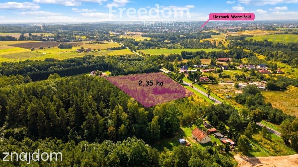 Działka inwestycyjna 2,34 ha przy DK51 - zdjęcie 3