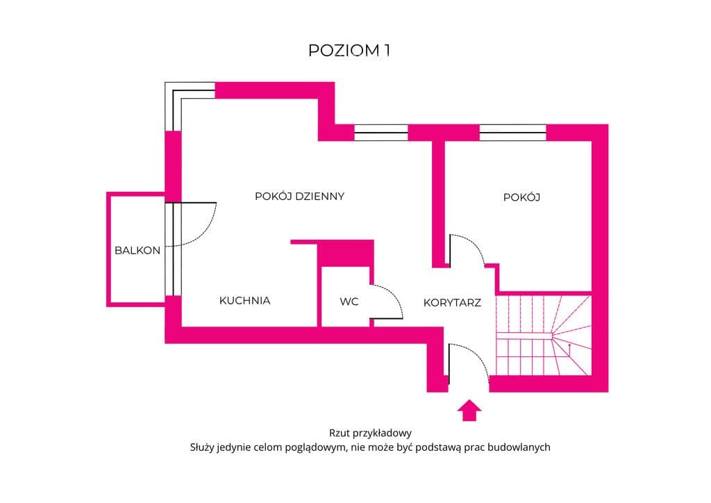 5 pokoi dwupoziomowe komórka balkon - zdjęcie 18