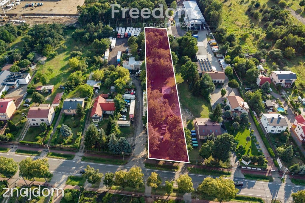 Działka 3581 m² + opcjonalnie 4768 m² | Żyrardów