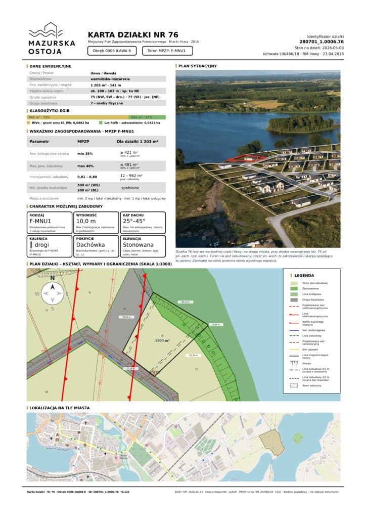 Działki budowlane  nad jeziorem Iławskim - zdjęcie 14