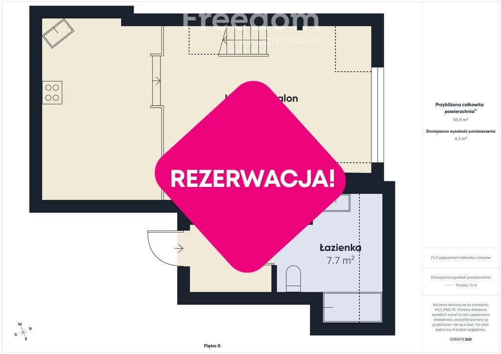 Dwupoziomowe mieszkanie z antresolą - zdjęcie 13