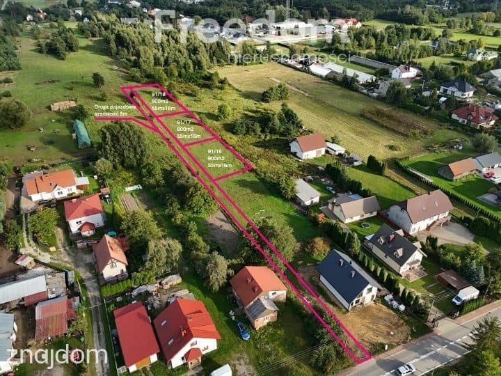 3 działki budowlane, media, MPZP, Aleksandrów!