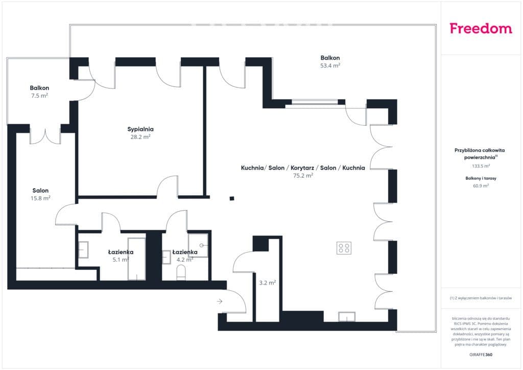 Na wynajem luksusowy apartament w Elblągu - zdjęcie 4