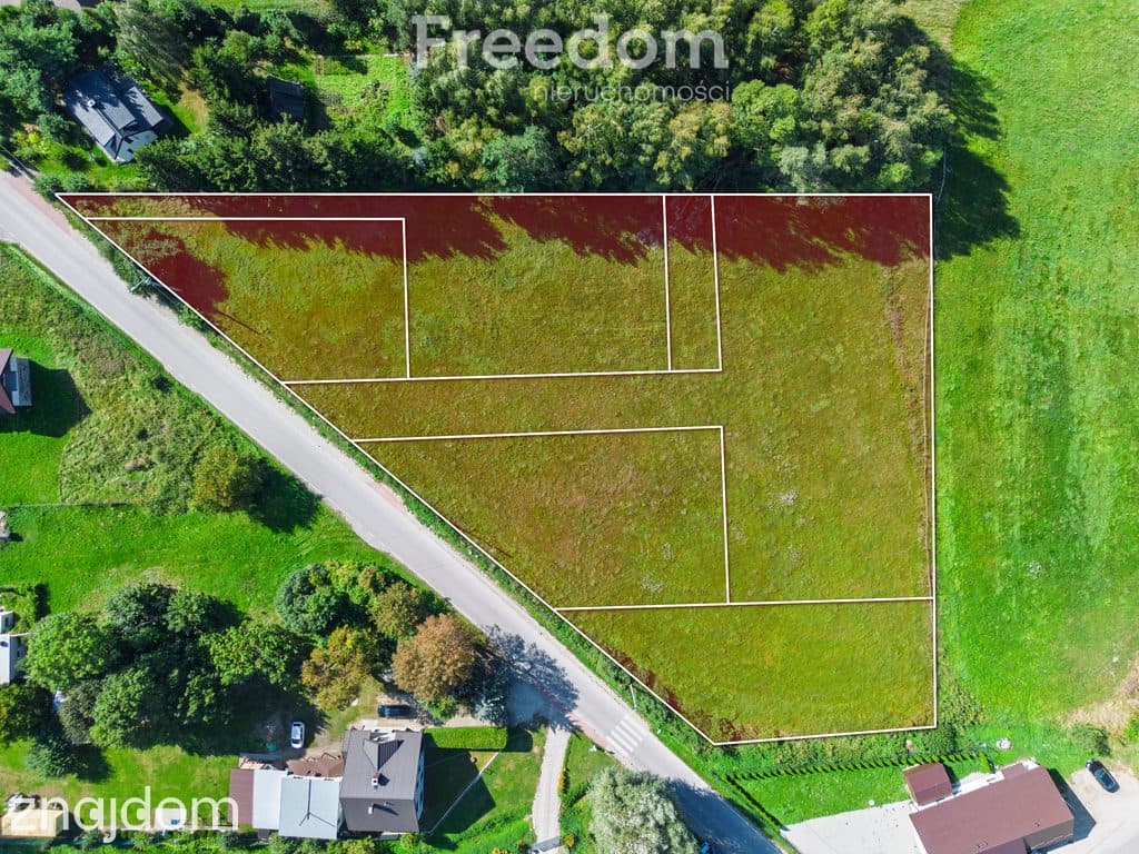 Atrakcyjne działki budowlane w Chotumiu z warunkami zabudowy - zdjęcie 2