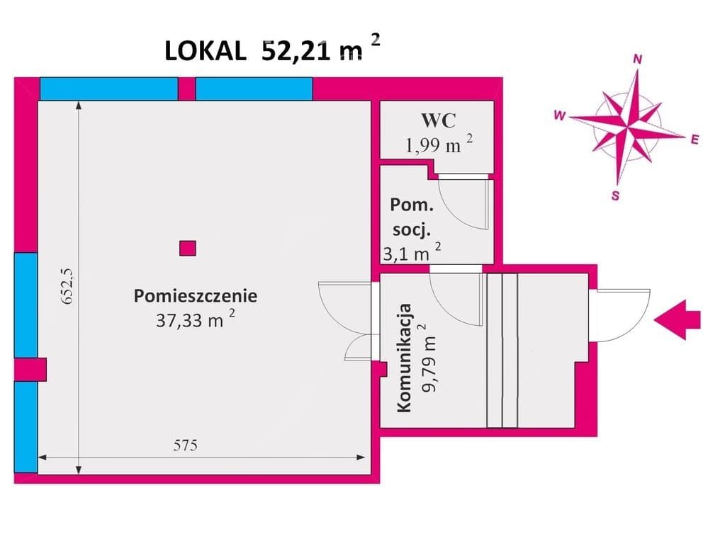 Wynajmę lokal na parterze obok szpitala nr 2 - zdjęcie 4