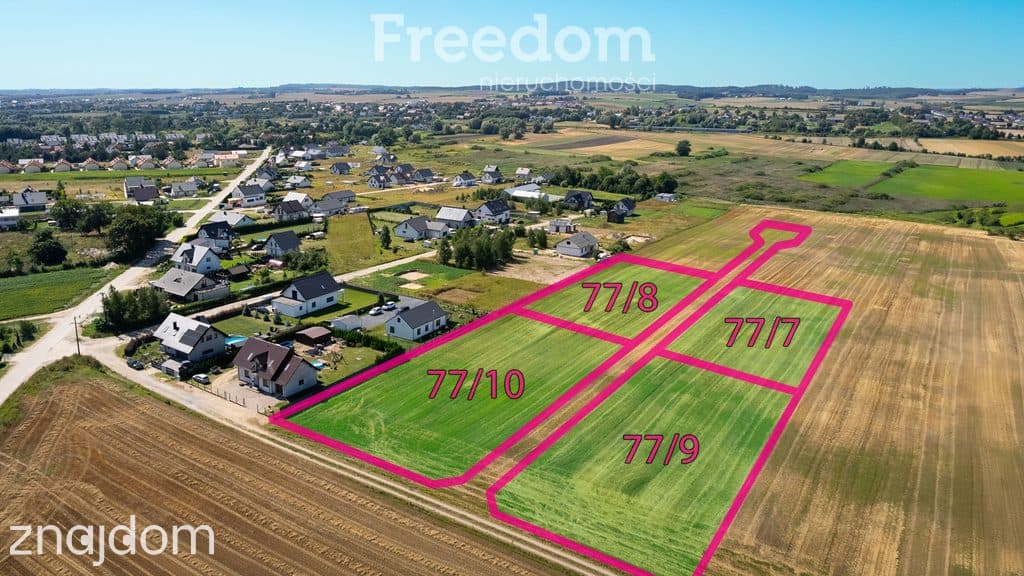 Teren inwestycyjny z prawomocnymi WZ – Skowarcz
