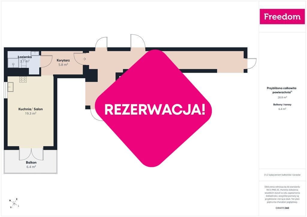 Jasne mieszkanie z balkonem i garażem - zdjęcie 18