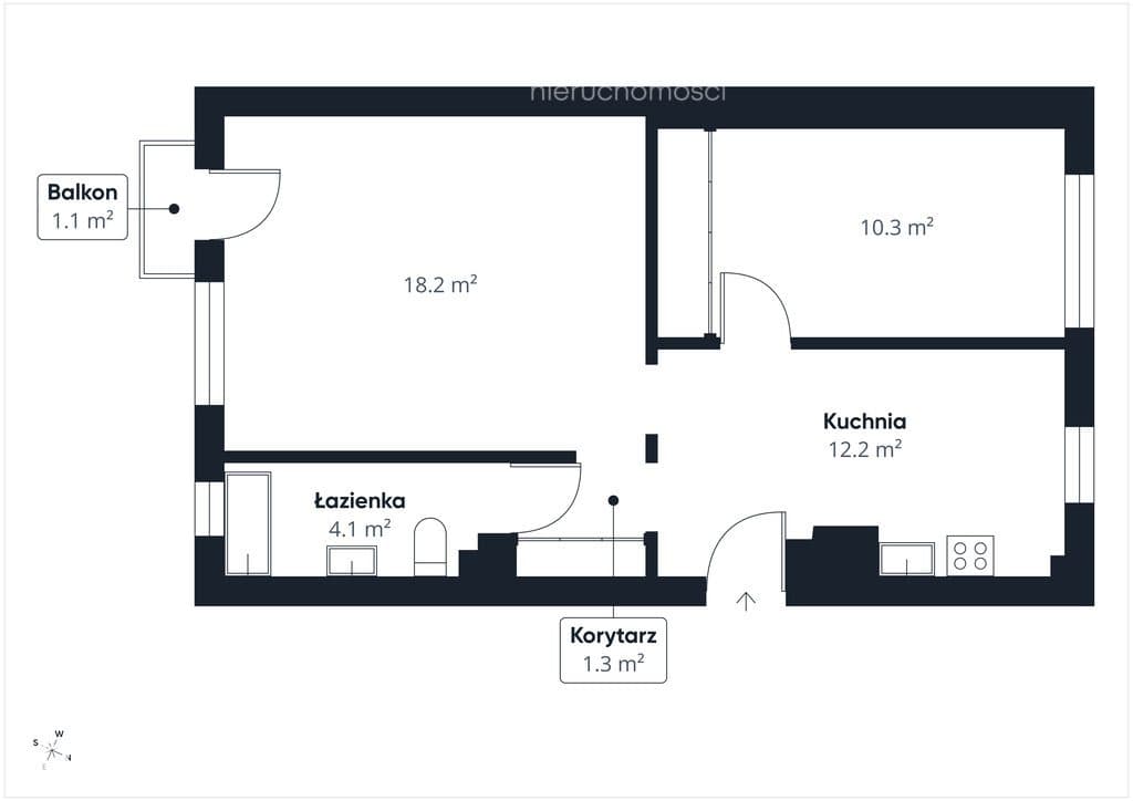 48,3 m² na Jarotach – urządź je po swojemu! - zdjęcie 15