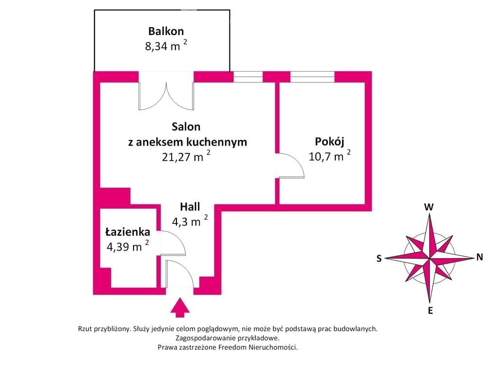 2-pokojowe mieszkanie - Nowe Włochy | 40,66 m² - zdjęcie 15