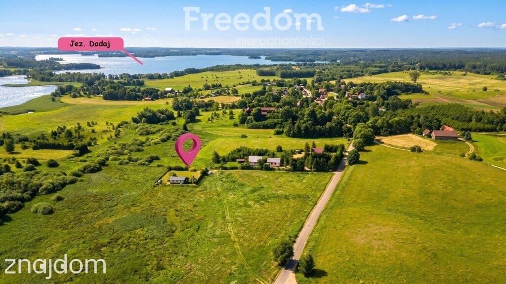 Działka nad jeziorem Dadaj - zdjęcie 5