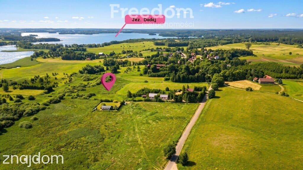 Działka nad jeziorem Dadaj - zdjęcie 5