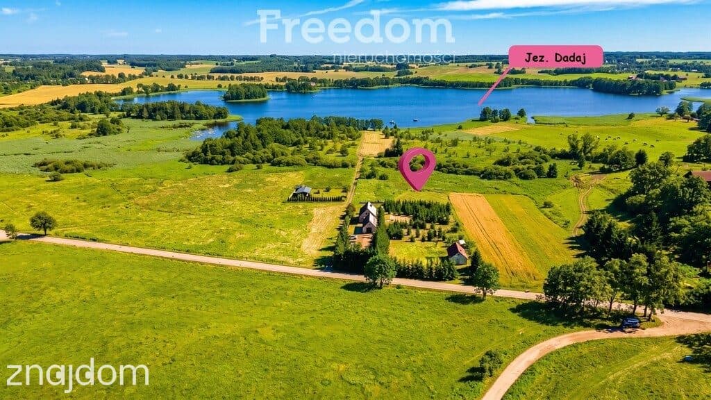 Działka nad jeziorem Dadaj - zdjęcie 3