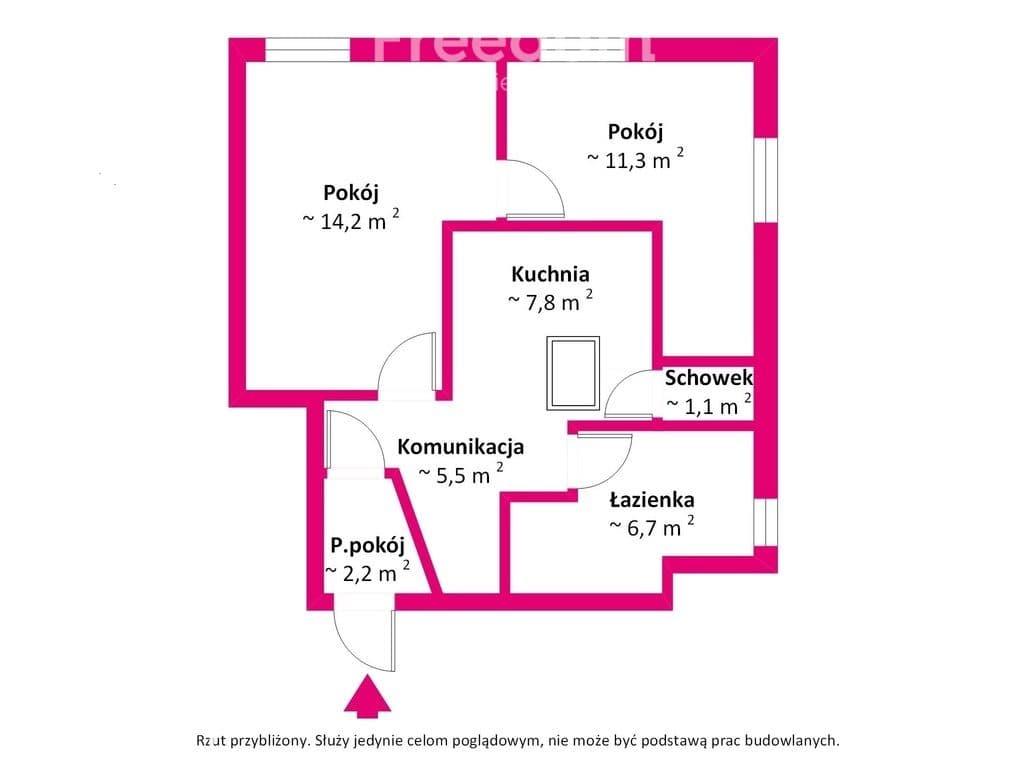 2 pokoje w centrum Nakła nad Notecią– 43,9 m² - zdjęcie 15