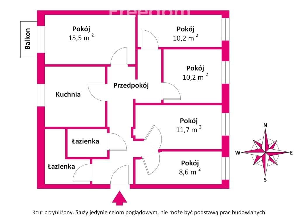 NA SPRZEDAŻ 5-pok. MIESZKANIE JEŻYCE 81,6m2 - zdjęcie 10