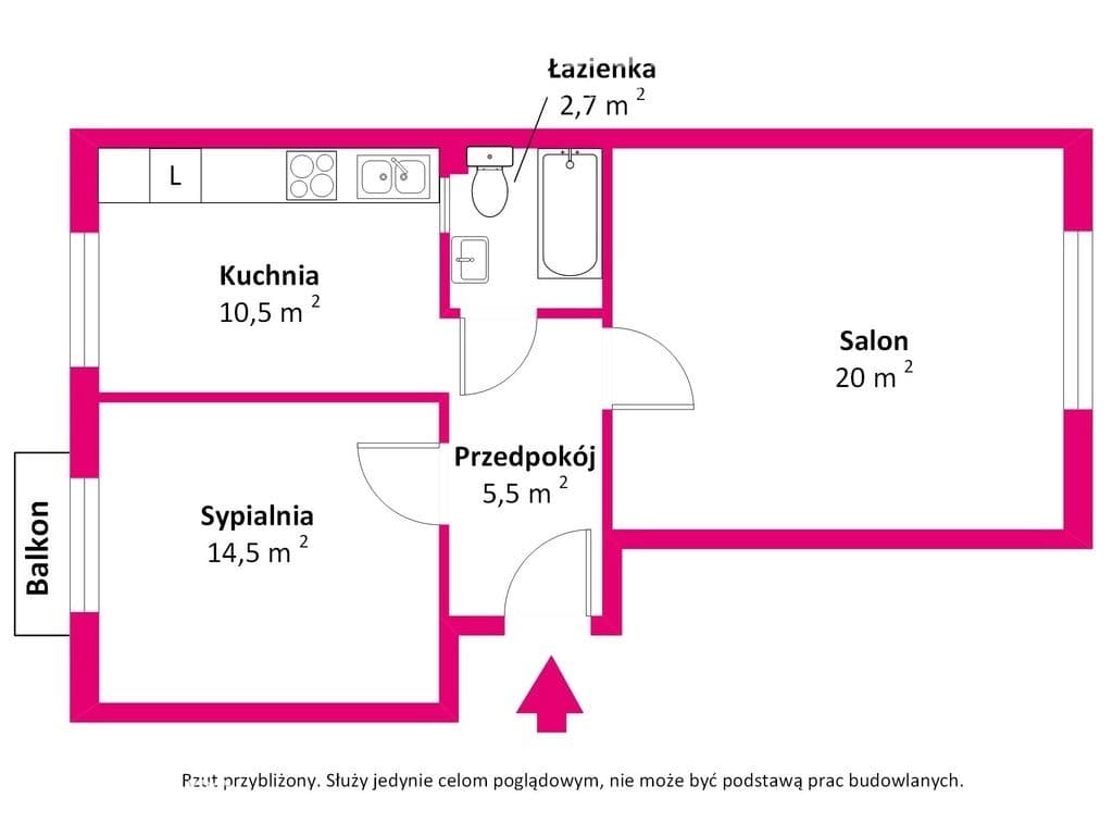 Klimatyczne 2-pokojowe mieszkanie na Ochocie. - zdjęcie 19