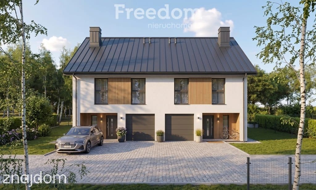 Nowoczesny dom 129,7 m2 Mroków z garażem - zdjęcie 2