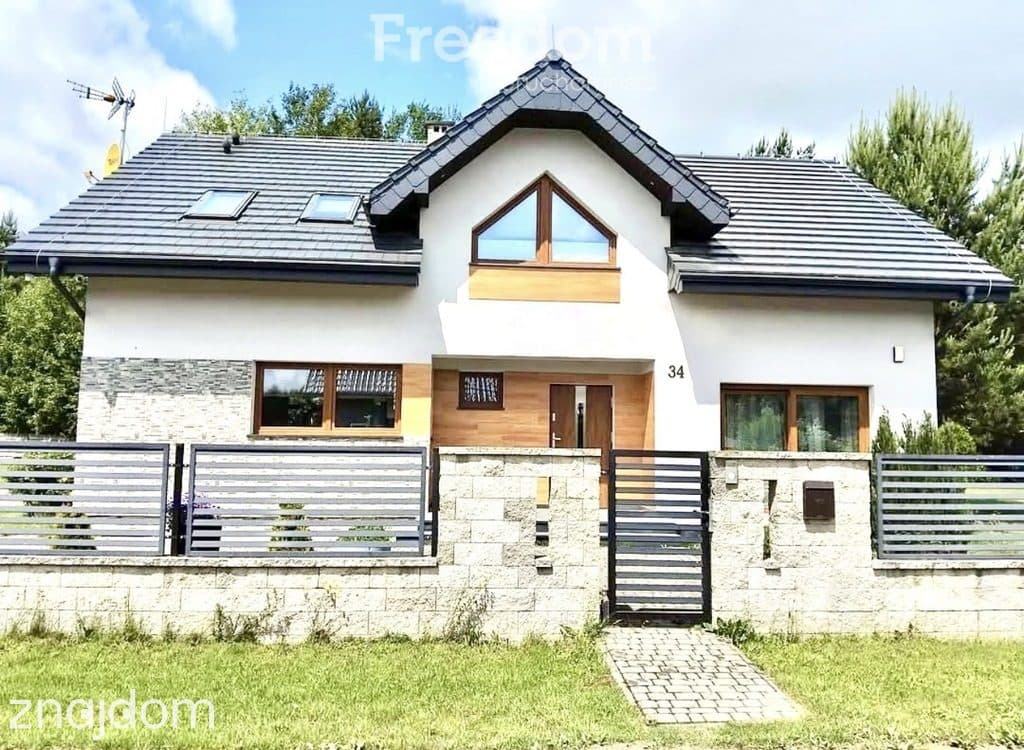 Dom wolnostojący 170 m², garaż, Rzęskowo, las - zdjęcie 4