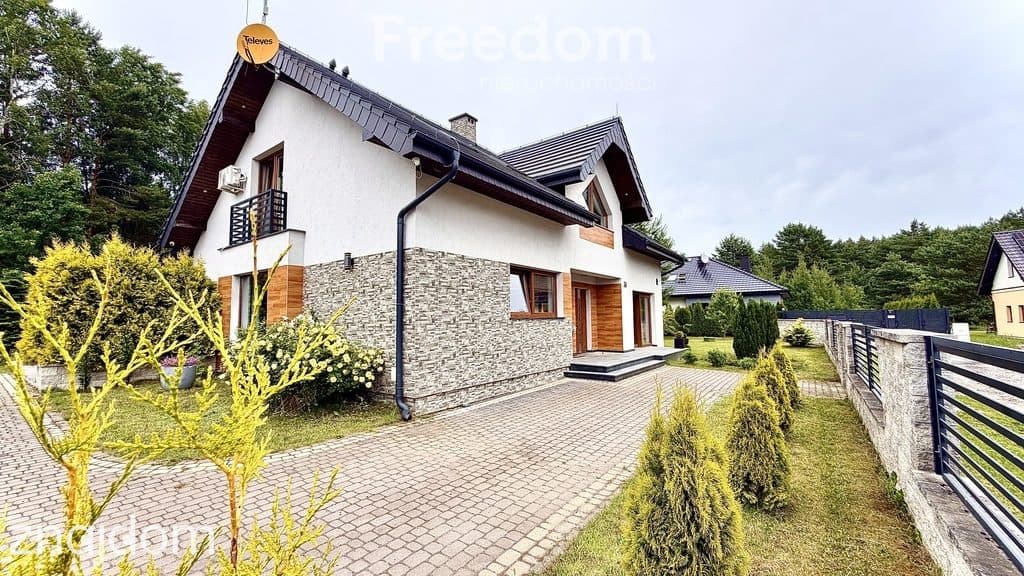 Dom wolnostojący 170 m², garaż, Rzęskowo, las - zdjęcie 3