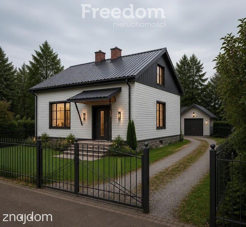 Działka 1500 m²  wraz z budynkami sprzedaż – Strzałków