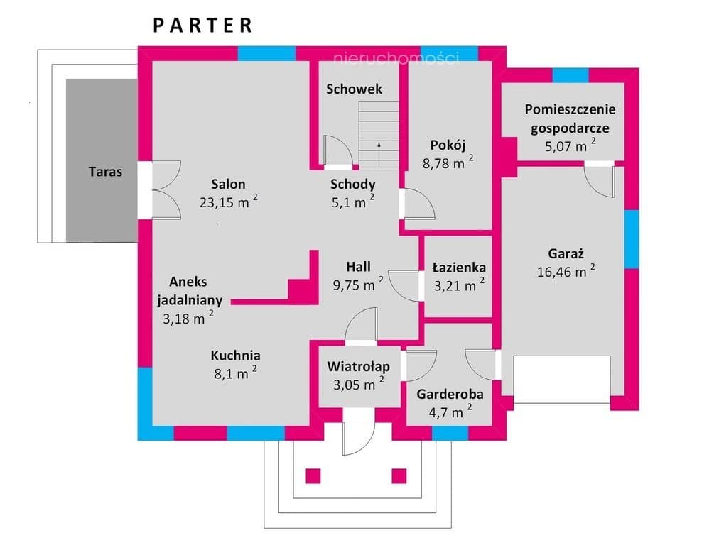 Dom 185 m², 4 pokoje, spokojna okolica - zdjęcie 6
