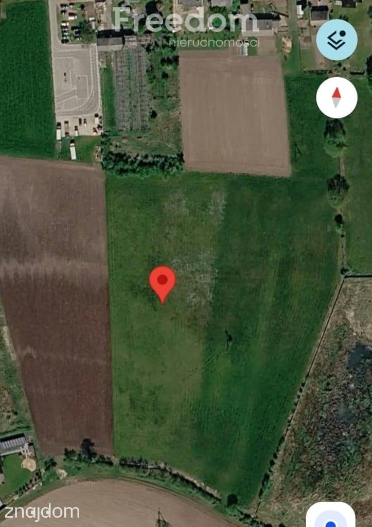 Działka 1,24 ha pod zabudowę mieszkaniową jednorodzinną w Baranowie - zdjęcie 2