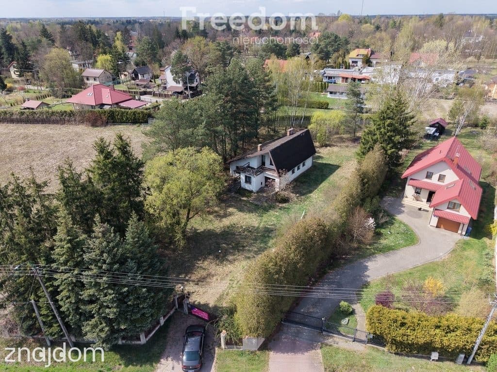 Dom na dużej działce 2314 m² - Głosków