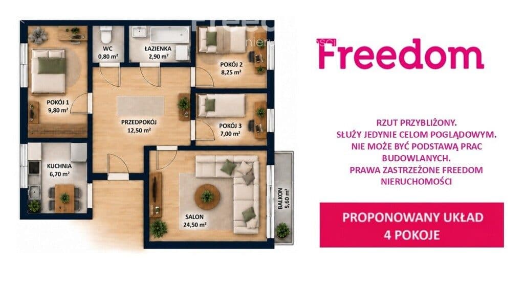 Na sprzedaż 3-pokojowe mieszkanie 72 m² – Pruszków - zdjęcie 12