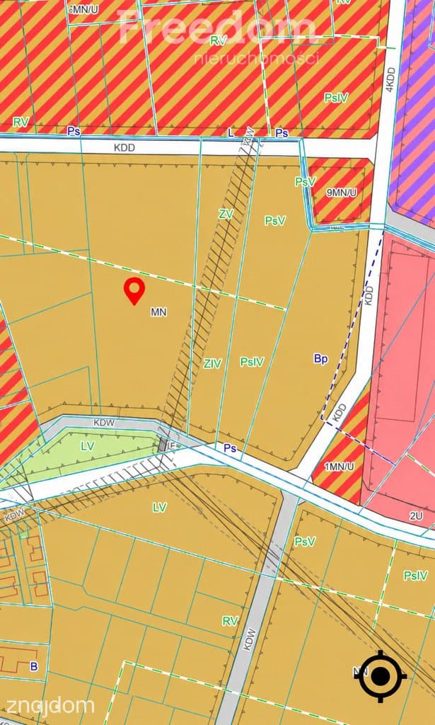 Działka 1,24 ha pod zabudowę mieszkaniową jednorodzinną w Baranowie