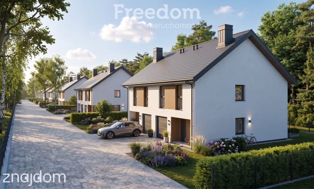 Nowoczesny dom 129,7 m2 Mroków z garażem