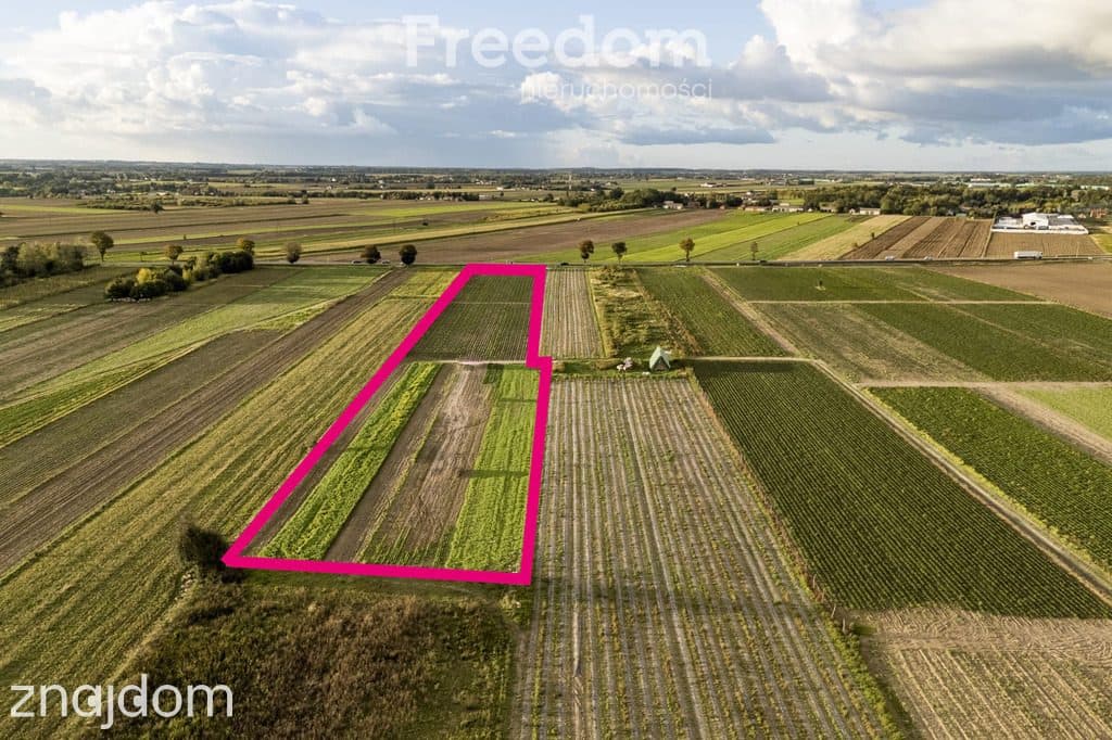 Inwestycyjna działka 1,5 ha Wólka Smoszewska