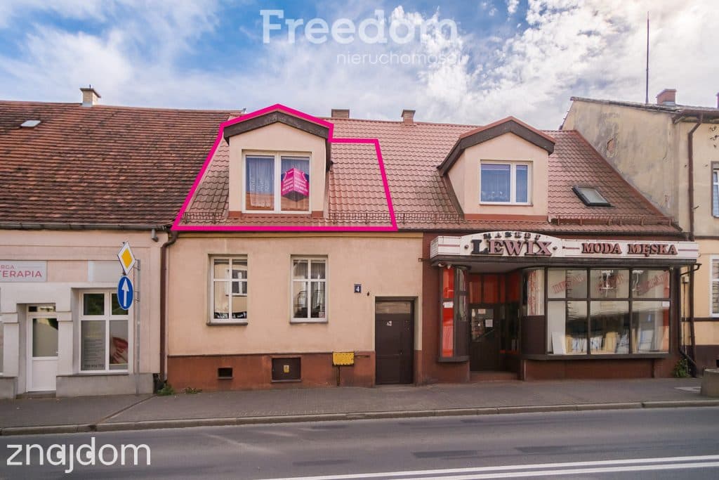 Mieszkanie na pierwszym piętrze w kamienicy