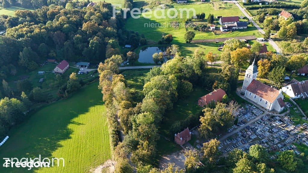Duża działka budowlana z WZ Leginy koło Reszla - zdjęcie 5
