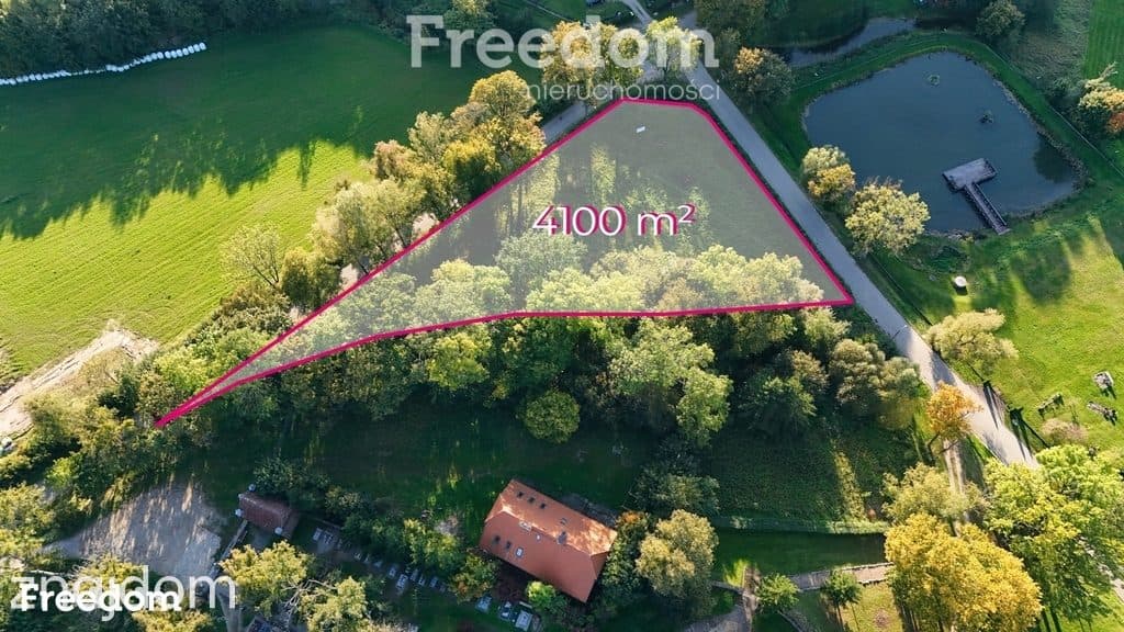 Duża działka budowlana z WZ Leginy koło Reszla - zdjęcie 14