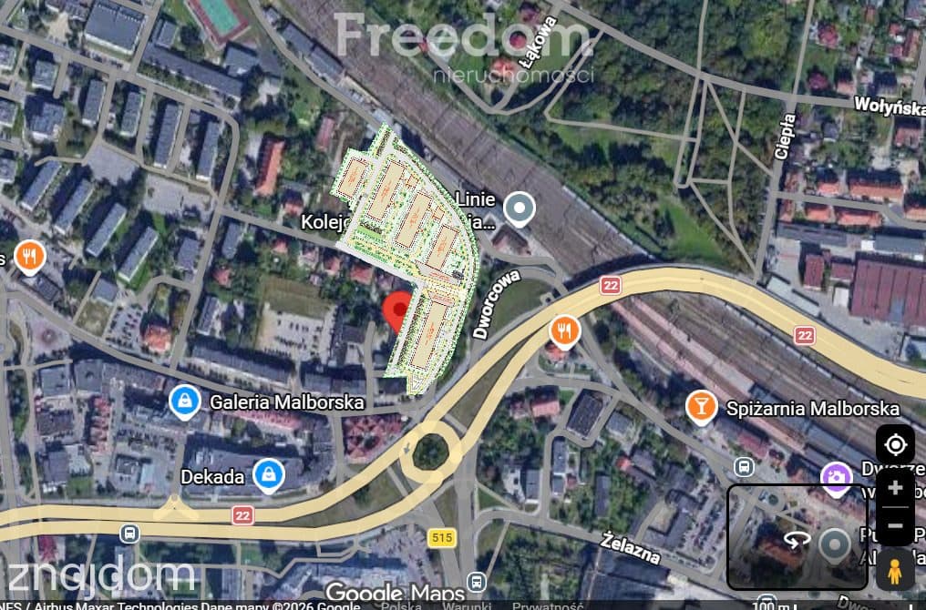 Tarasy Belvedere-2 pokoje-centrum Malborka. - zdjęcie 7