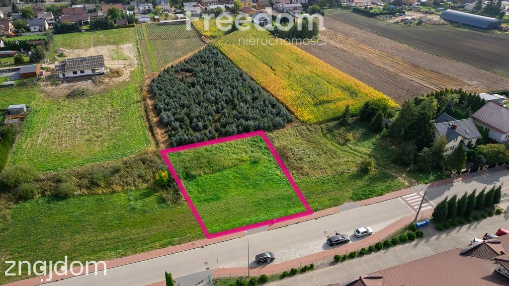 Atrakcyjna działka budowlana 1100m2 z MPZP - zdjęcie 4