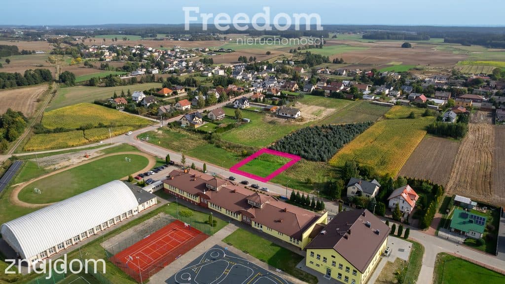 Atrakcyjna działka budowlana 1100m2 z MPZP - zdjęcie 8