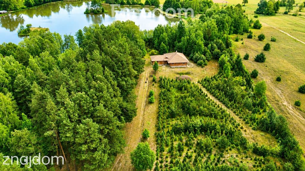 Dom nad zalewem - Uchań Dolny koło Łowicza
