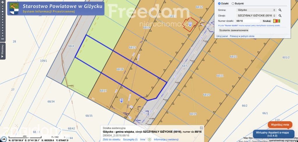 Działka budowlana | Szczybały Giżyckie - zdjęcie 2